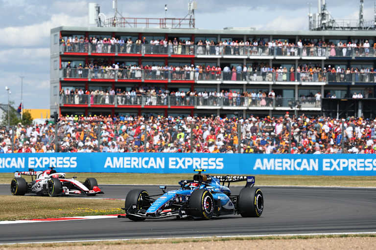 Carlos Sainz in Silverstone