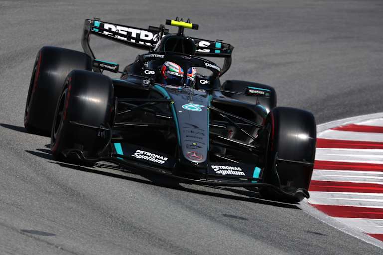 Kimi Antonelli im Mercedes