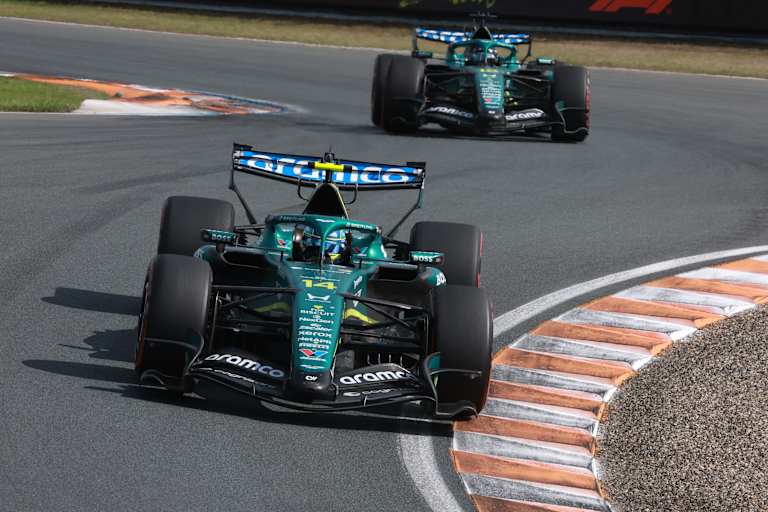 Fernando Alonso holte in Zandvoort Punkte