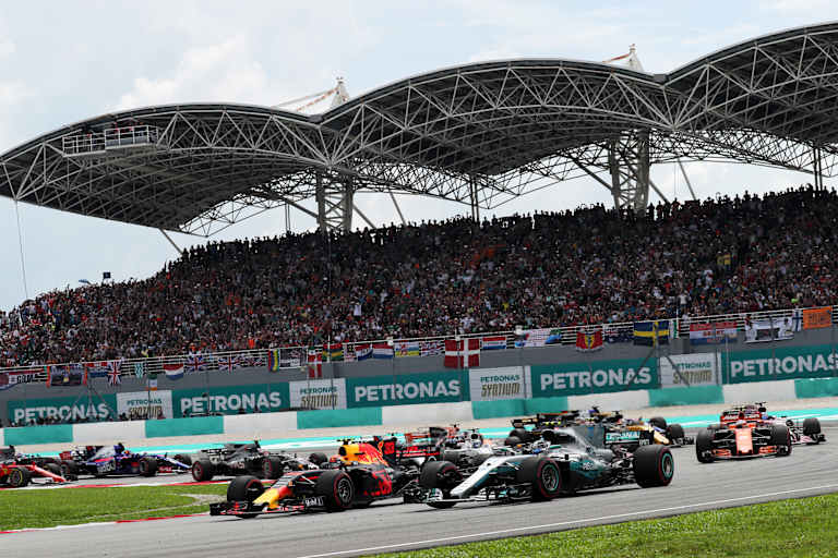 Beim Malaysia-GP 2017