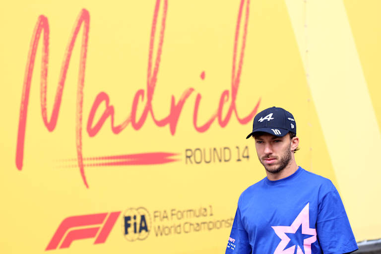 Pierre Gasly rechnet auf dem Madring mit roten Flaggen