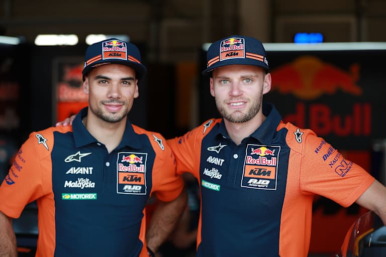 Kennen sich bestens: Oliveira und Binder waren bereits Teamkollegen