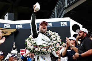 Felix Rosenqvist sicherte sich den Sieg beim Indy 500