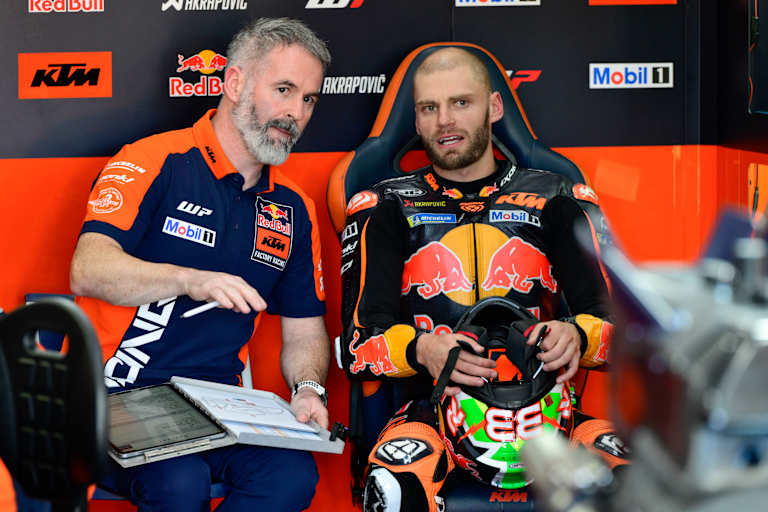 Phil Marron und Brad Binder