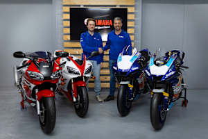 Luca de Vleeschauwer (li.) mit Frank Brouwer