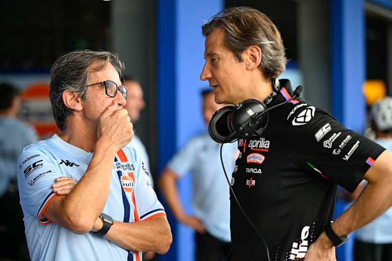 Enges Zusammenspiel mit dem Werk: Davide Brivio und Massimo Rivola