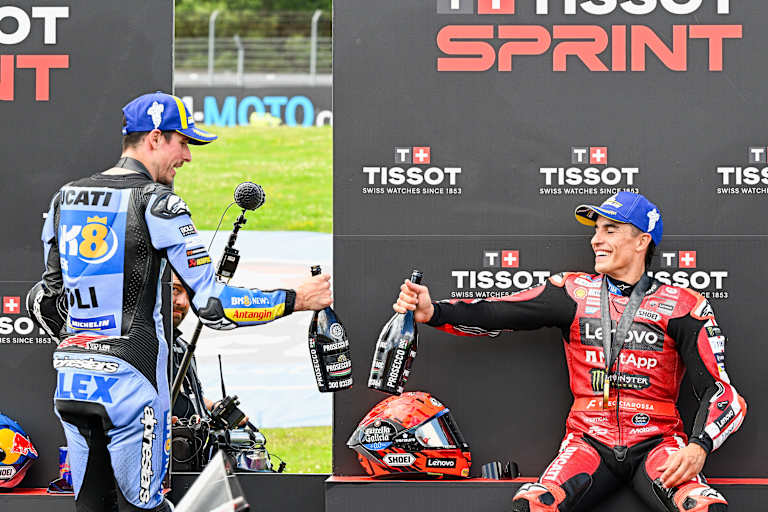 Alex und Marc Marquez bestimmten den Sprint