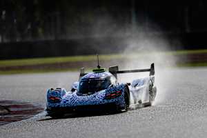 Das Ford Hypercar beim Test in Silverstone