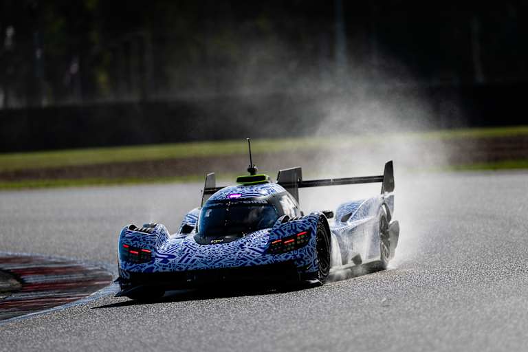 Das Ford Hypercar beim Test in Silverstone
