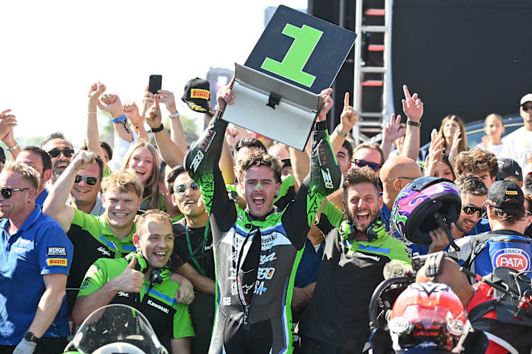 Jeremy Alcoba holte seinen ersten Supersport-Sieg