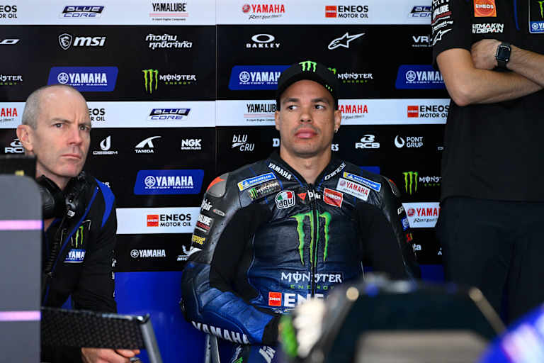 Im Yamaha-Werksteam erlebte Franco Morbidelli schwierige Jahre