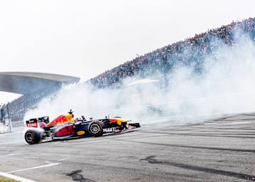 David Coulthard in Zandvoort 2018