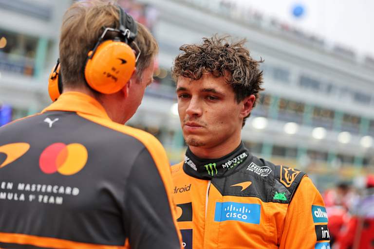 Lando Norris glaubt nicht, dass er in Austin an der Spitze mitkämpfen wird
