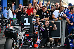 Das Intact-Team jubekte mit Senna Agius