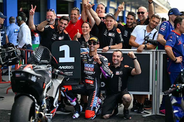 Das Intact-Team jubekte mit Senna Agius