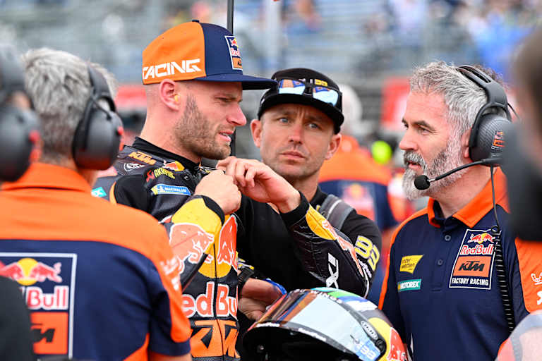 Brad Binder kämpfte nach dem Q1-Sturz mit Schmerzen