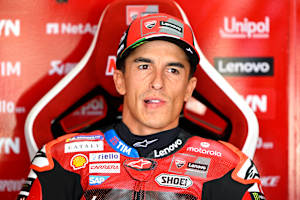 Marc Marquez war schnell, doch zur Bestzeit reichte es nicht ganz