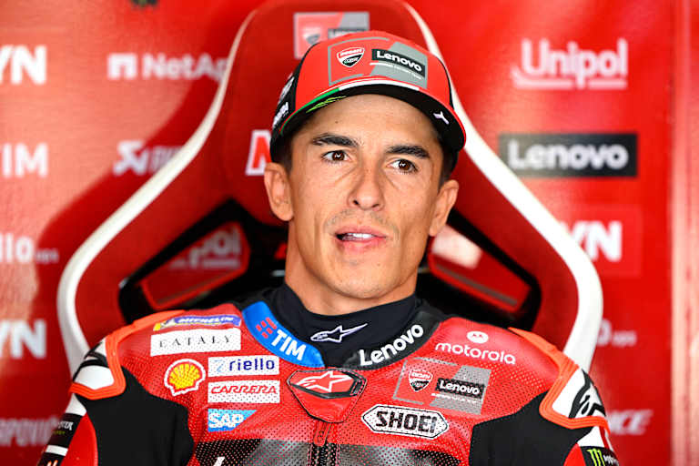 Marc Marquez war schnell, doch zur Bestzeit reichte es nicht ganz