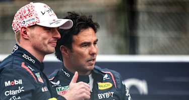 Max Verstappen und Sergio Pérez