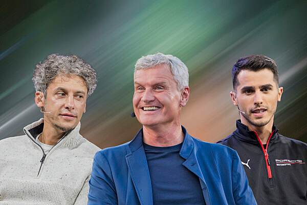 Patrick Friesacher, David Coulthard und Thomas Preining