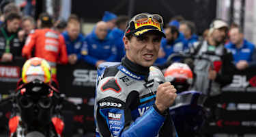 Der Rennabbruch brachte Albert Arenas um die Chance für eine Attacke