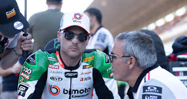 Alex Lowes (li.) bleibt Bimota treu