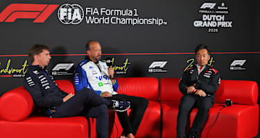James Vowles, Peter Bayer und Ayao Komatsu