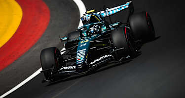 Fernando Alonso unterwegs bei seinem Heim-GP in Madrid