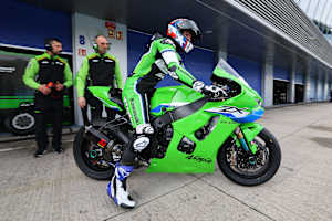 Garrett Gerloff auf der 2026er-Kawasaki