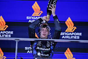 Kimi Antonelli wurde in Singapur Dritter