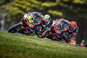 Das IntactGP-Duo erlebte am Freitag einen vielversprechenden Start