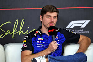 Max Verstappen in Bahrain