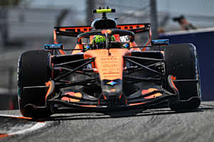 Lando Norris hat sich die Sprint-Pole geschnappt
