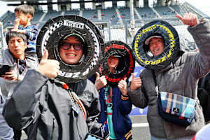 Nicht nur die japanischen Fans freuen sich über den F1-Verbleib von Pirelli