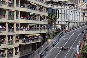 Lando Norris unterwegs in McLaren. Nach 46 Runden stellte er ab