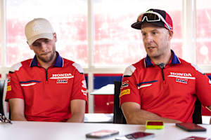 Jake Dixon (li.) und Jonathan Rea