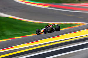 Max Verstappen auf dem Circuit de Spa-Francorchamps