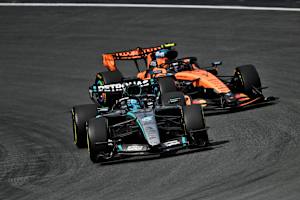George Russell sicherte sich in Zandvoort seinen vierten Sprint-Sieg