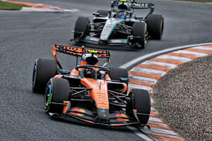 Lando Norris fehlte der Speed, um den zweiten Sprint-Platz zu verteidigen