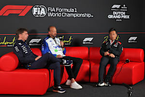 James Vowles, Peter Bayer und Ayao Komatsu