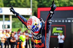 Max Verstappen nach seinem Monza-Sieg 2025
