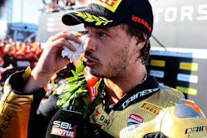Große Emotionen: Nicolo Bulega fand bei Aruba-Ducati sein Vertrauen zurück