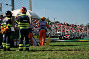 Max Verstappen war im 2. Monza-Training nicht glücklich mit seinem Auto
