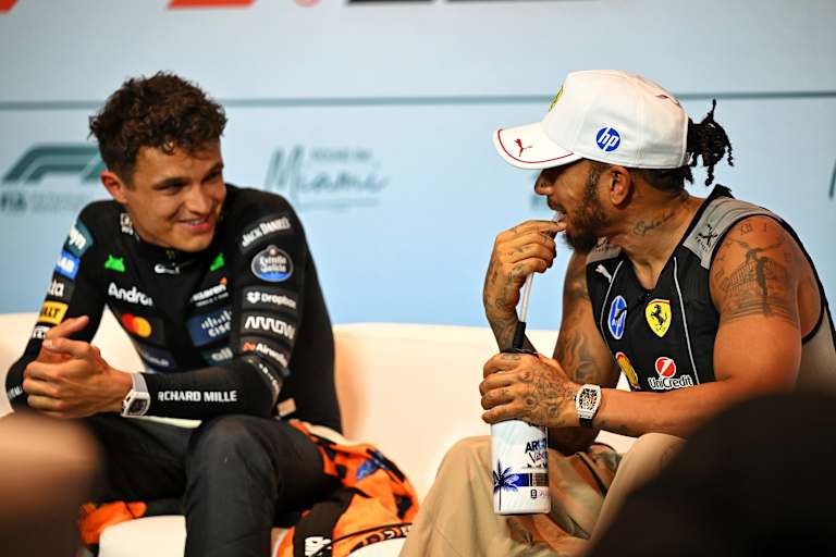 Lando Norris würde sich über mehr Zweikämpfe mit Lewis Hamilton freuen