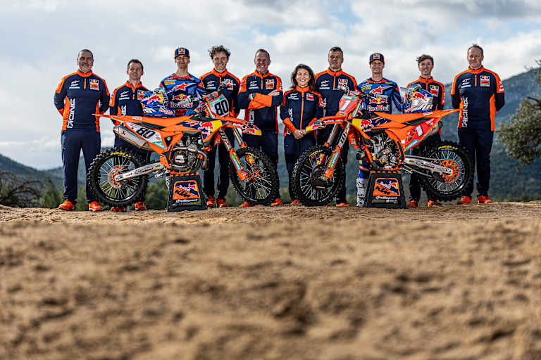 Personelle Veränderungen im Motocross-Werksteam von KTM