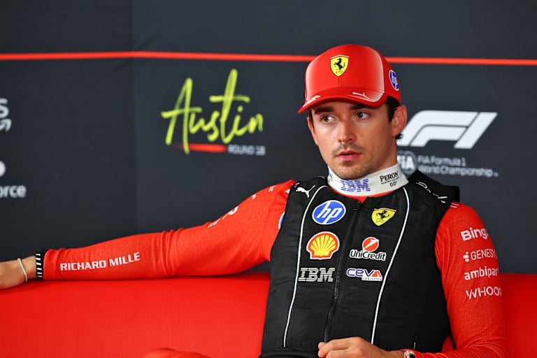 Charles Leclerc wurde im GP der USA Zweiter