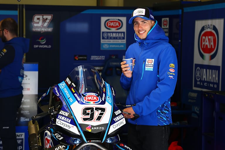 Xavi Vierge mit seiner Yamaha R1