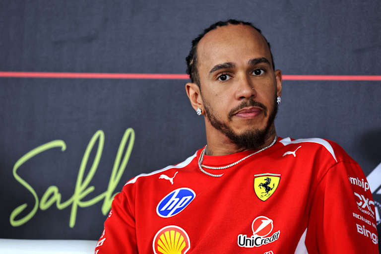 Ferrari-Pilot Lewis Hamilton
