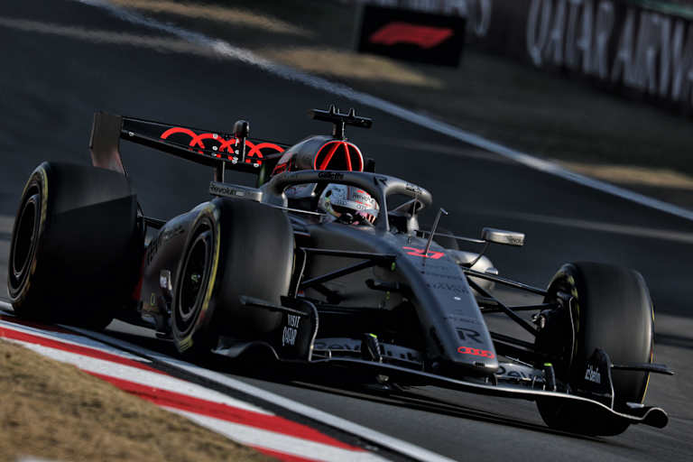 Nico Hülkenberg mit seinem Audi