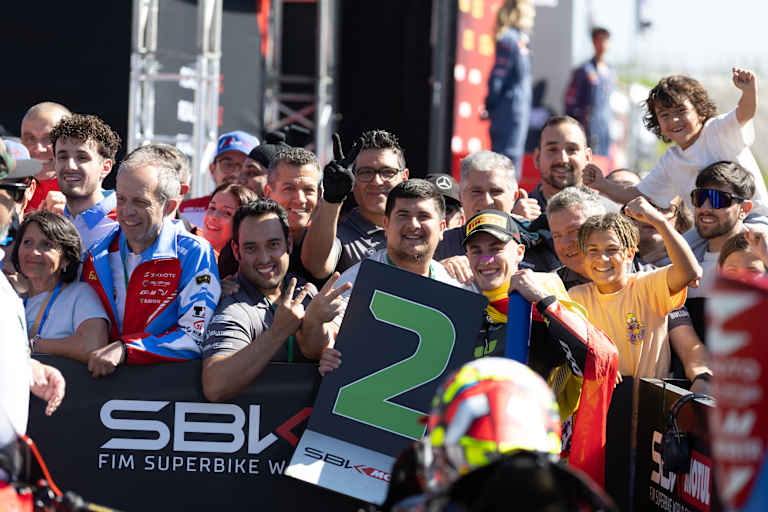 Jaume Masia war in Portimao erster Verfolger von Valentin Debise